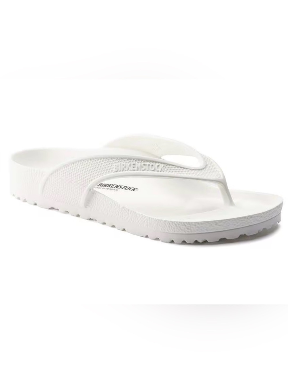 Birkenstock Women's White EVA Honolulu Thong Sandal SZ 38   US 7-7.5